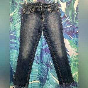 Classic Jeans with Stitching